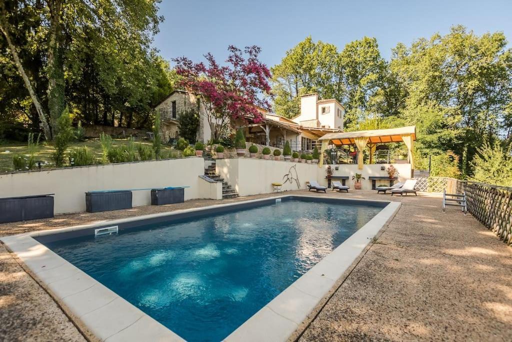 Vila Avec, Piscine, Tennis. Villa Rivaux Luaran gambar