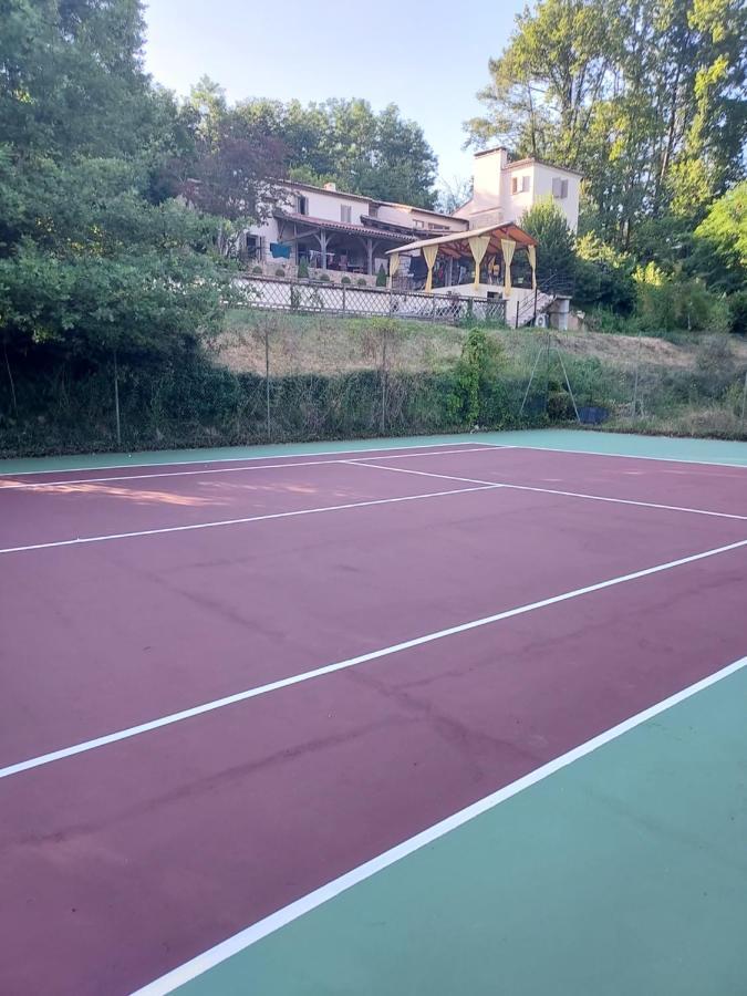 Vila Avec, Piscine, Tennis. Villa Rivaux Luaran gambar