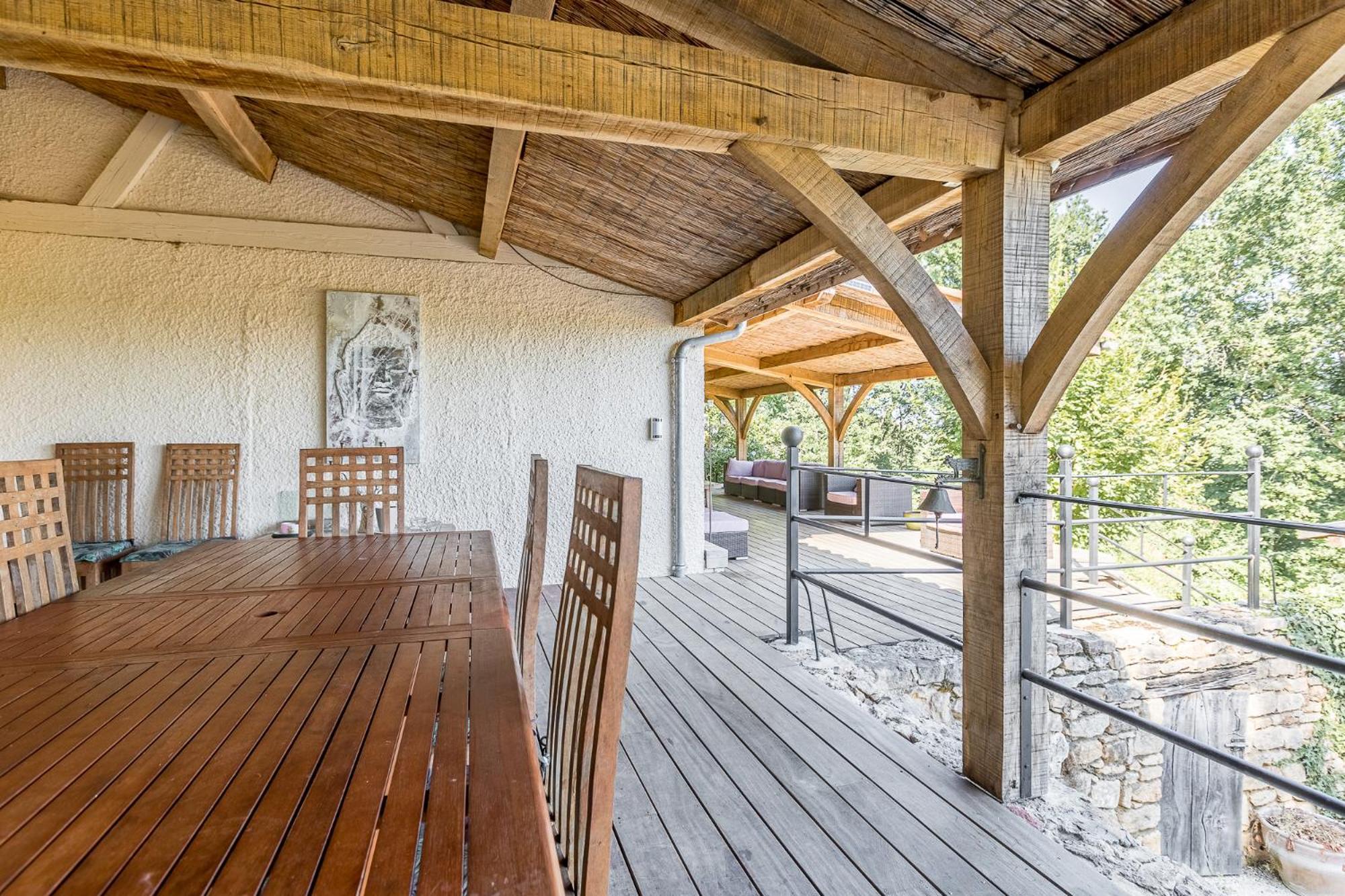 Vila Avec, Piscine, Tennis. Villa Rivaux Luaran gambar